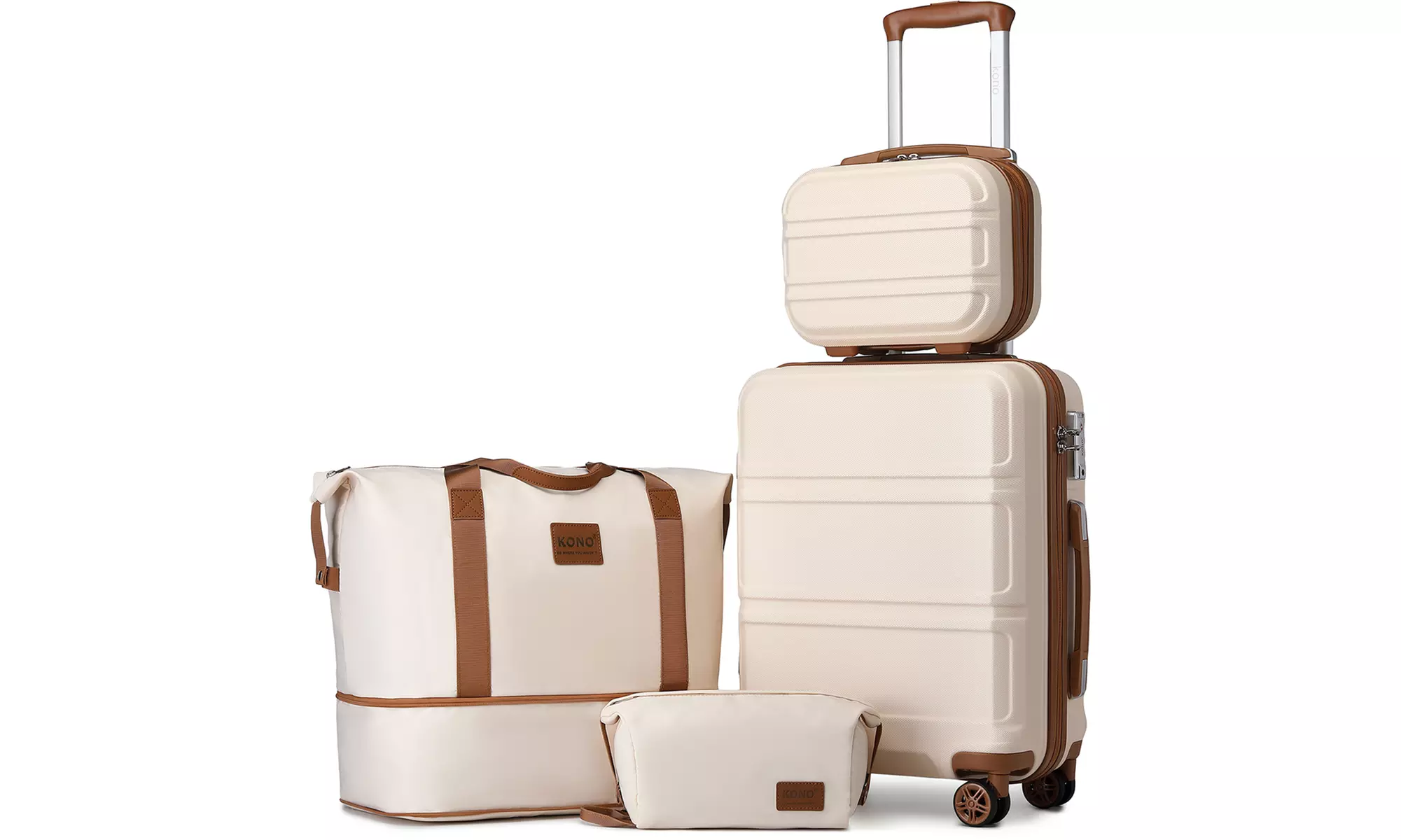 Kono Set of Four Travel Suitcase