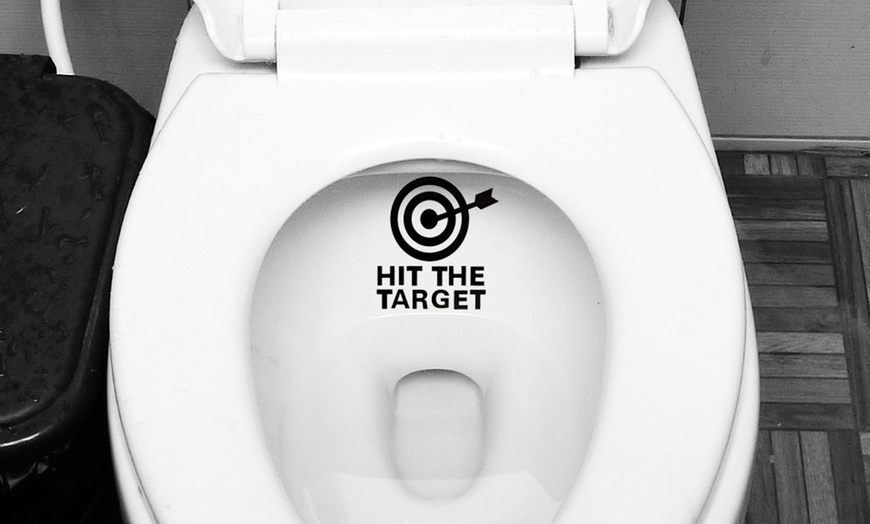 Image 6: Toilet Seat Sticker