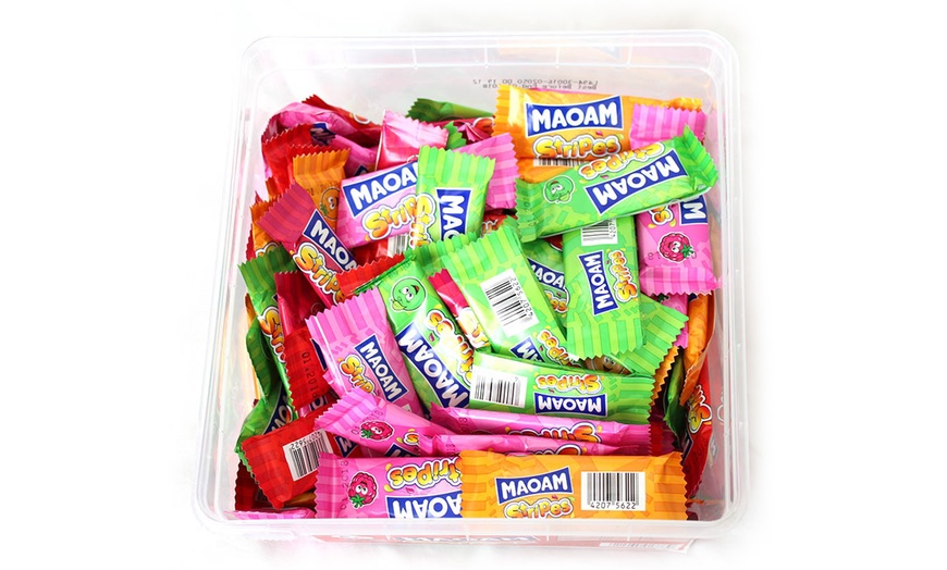 Image 3: Giant Tub Maoam Stripes 1050g