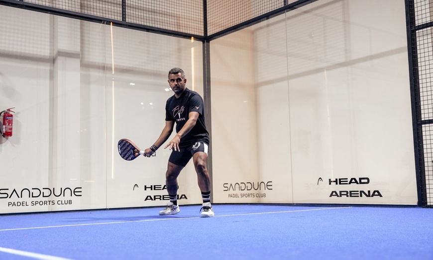 Image 2: Indoor Courts & Fun Vibes: 45 or 90 Minutes of Padel Court Access