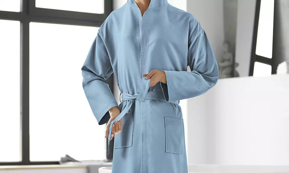 Accappatoio in microfibra con trattamento super assorbente