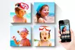 1, 2, 3 o 4 foto-lienzos Instagram personalizables de tamáo 25X25 cm desde 7,99 € en Printer Pix - Second Medium