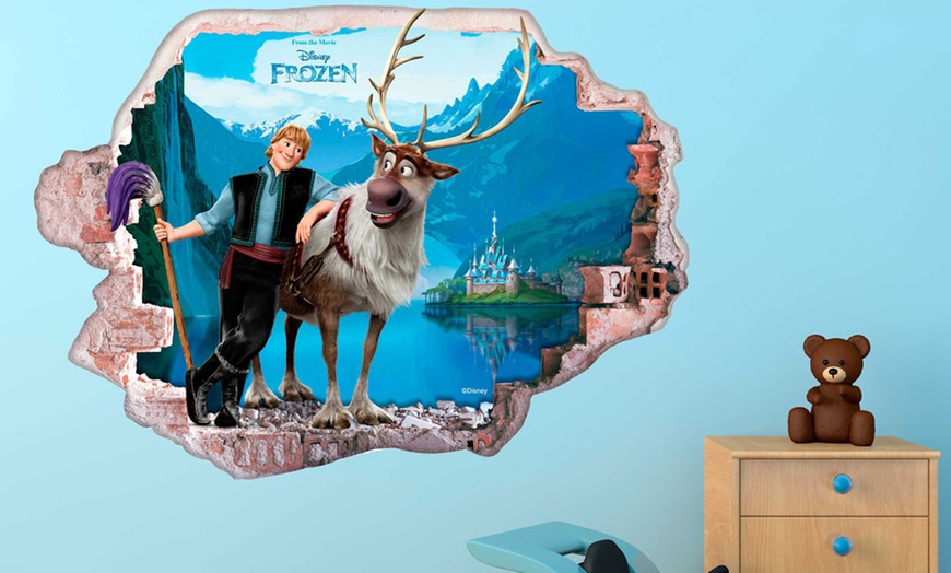 Image 2: Disney's Frozen Vinyl Wall Decals