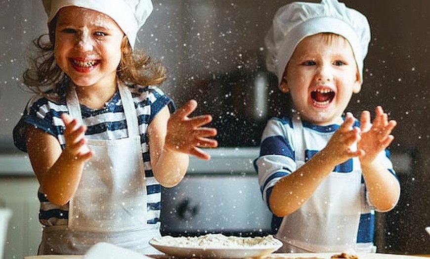 Image 1: 90-minute Mexican Fiesta children's cooking class