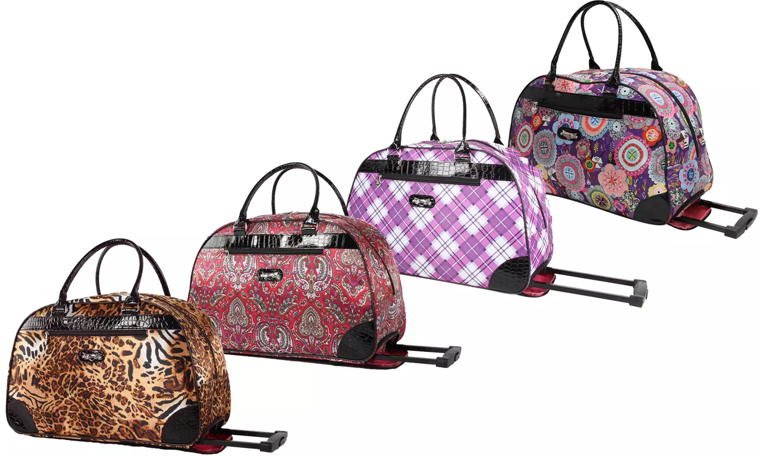 Kathy Van Zeeland 22" Wheeled Carry-On Duffel Luggage - Primary Image