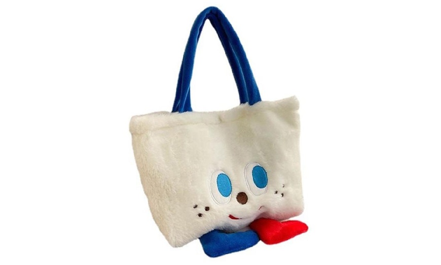 Image 4: Plush Mini Tote Bag