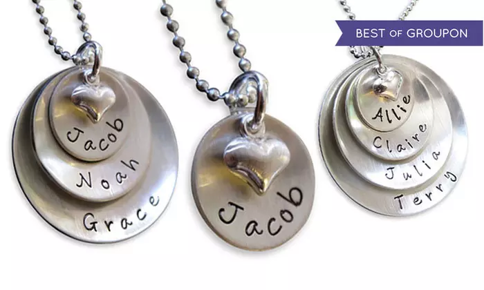 One Personalized Lucky Necklace from AJ's Collection (50% Off). Four Options Available. - Primary Image
