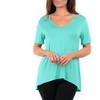 Image 6: Women's Strap Shoulder V-Neck Tunic