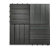 Image 2: Up to 50 Packs of Non-Slip Decking Tiles - Grey or Brown