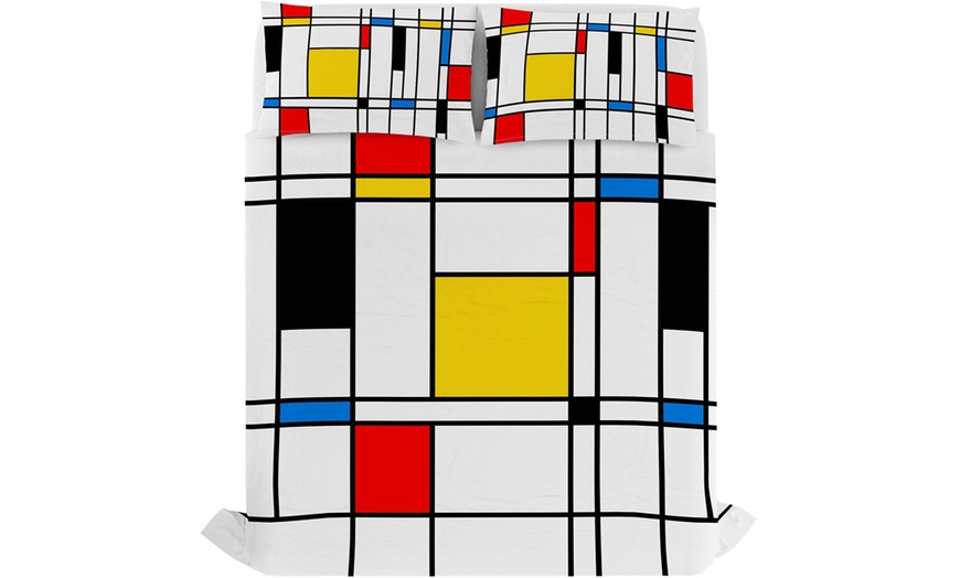 Image 27: Parure letto matrimoniale Sogni d'Autore in 100% cotone Made in Italy