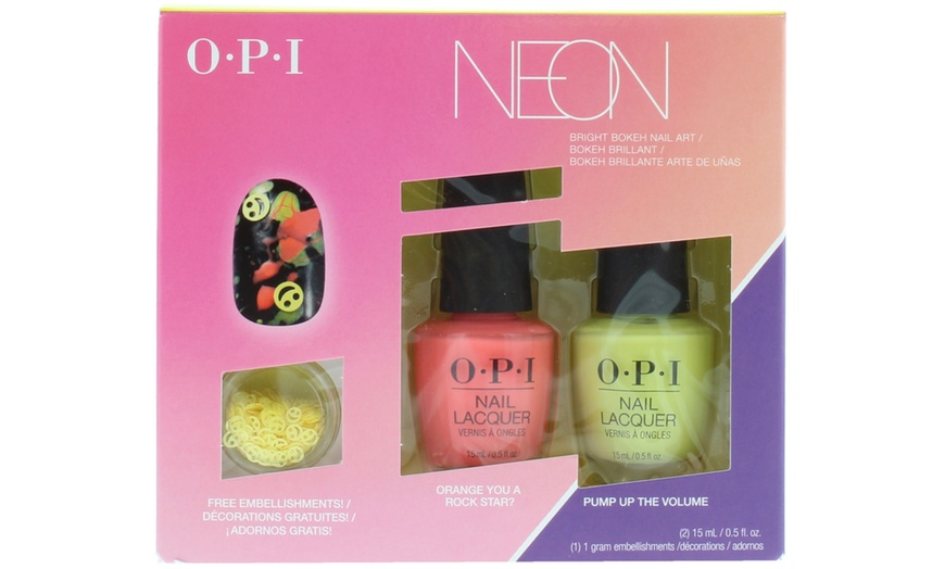 Image 6: OPI Neon Nail Polish Gift Set