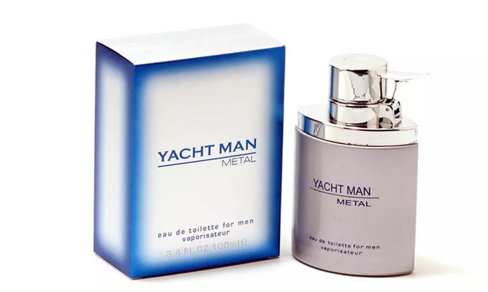 Myrurgia Yacht Man Metal Eau de Toilette for Men (3.4 Fl. Oz.) - Primary Image