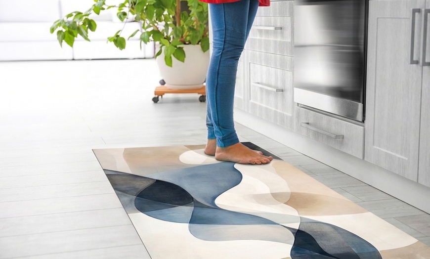 Image 18: Tapis de course coloré, résistant aux taches et antidérapant