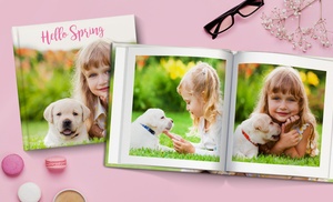 One, Two or Three 20cm x 20cm Hardcover Photobooks from Printerpix