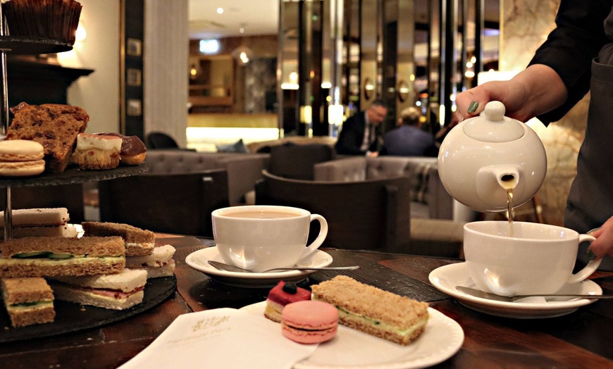 Image 2: Festive Afternoon Tea for Two or Four, Bubbly on the Side