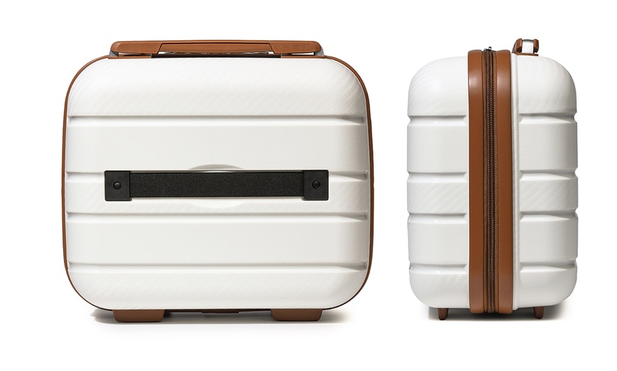 Image 14: Four Piece Travel Suitcase Set