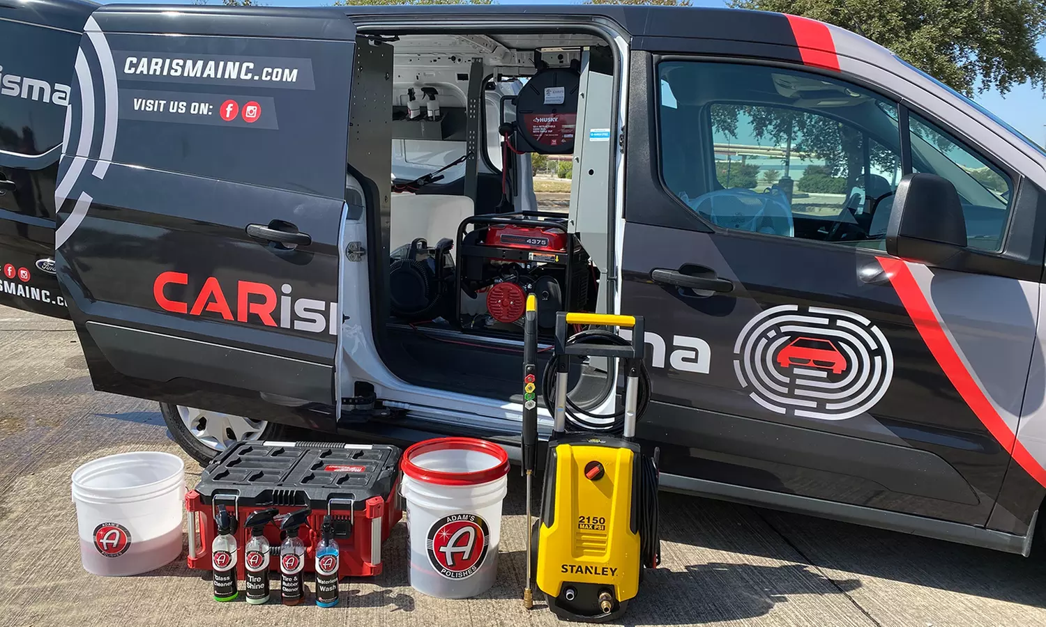 Graphene Ceramic Protective Coating with Interior Detail from CARisma (Up to 39% Off). Two Options Available. - Second Medium