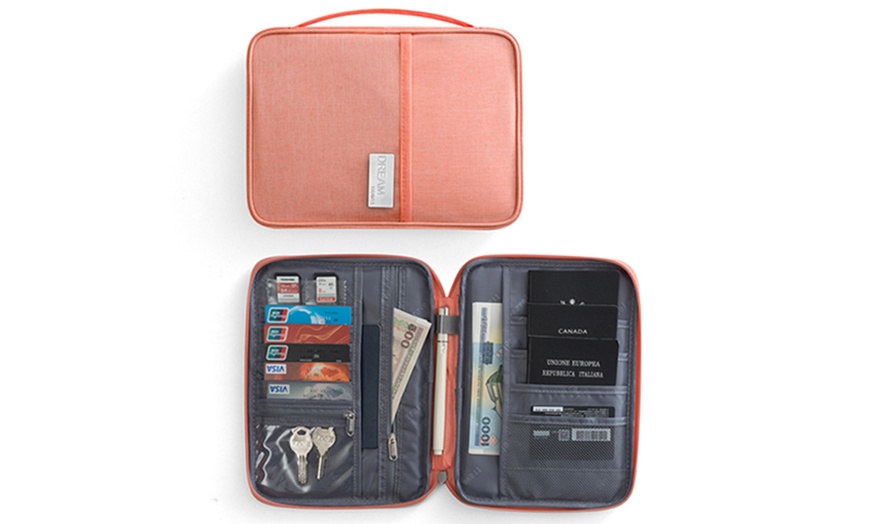 Image 4: Pass-Organizer mit RFID-Schutz