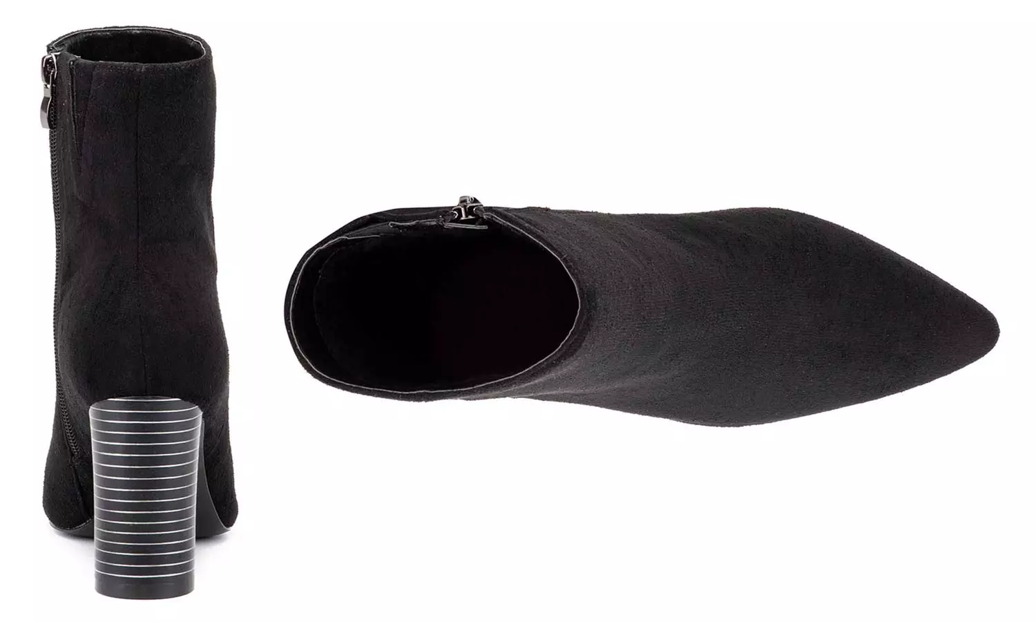 Olivia Miller Women's Chunky Heel Ankle Booties - Second Medium