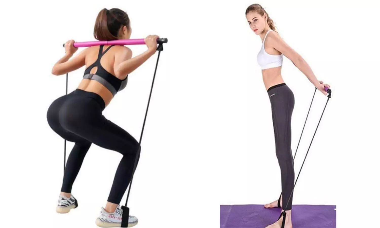 Barre d'exercice de yoga et de pilates, coloris au choix - Image 5