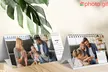 Personalisierter Foto-Tischkalender zum Selbstgestalten in 2 Größen von Photo Gifts (bis zu 74% sparen) - Second Medium