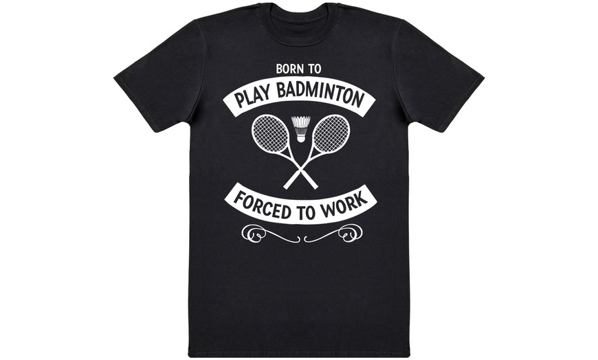 Image 9: Men's Black Born To Play T-Shirt