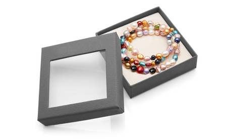 Set di 3 bracciali adattabili con perle d'acqua dolce OMG Jewel