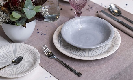 Servizio piatti Tognana da 18 o 30 pezzi disponibili in varie fantasie