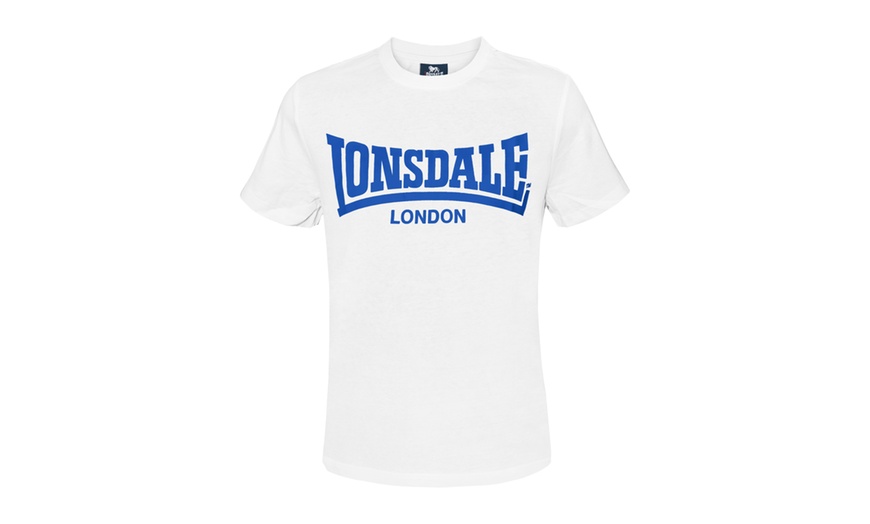 Image 8: T-shirt da uomo Lonsdale in 100% cotone