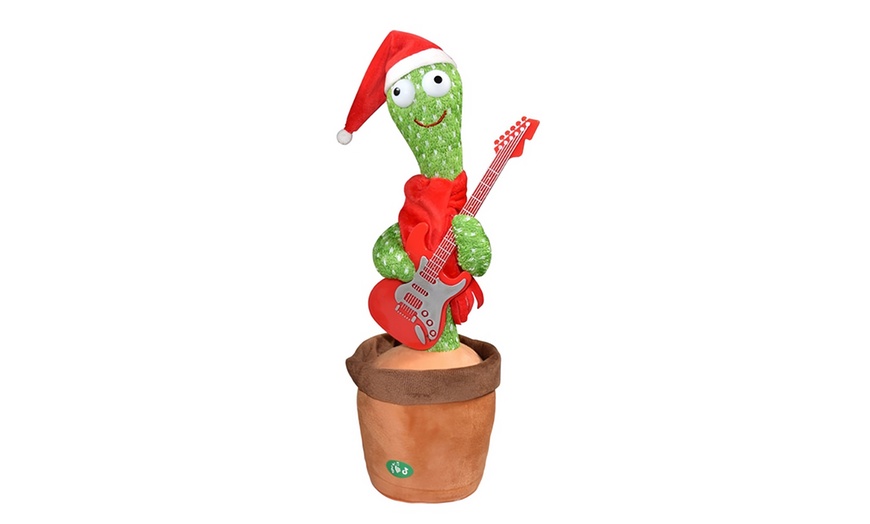 Image 6: Christmas-Themed Dancing Toy Cactus