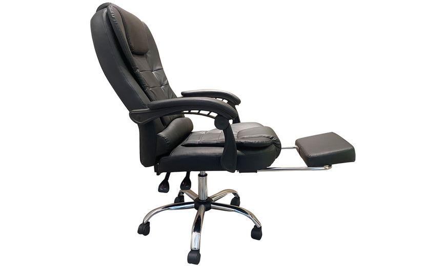 Image 4: Ergonomic Office Chair with Massage Function