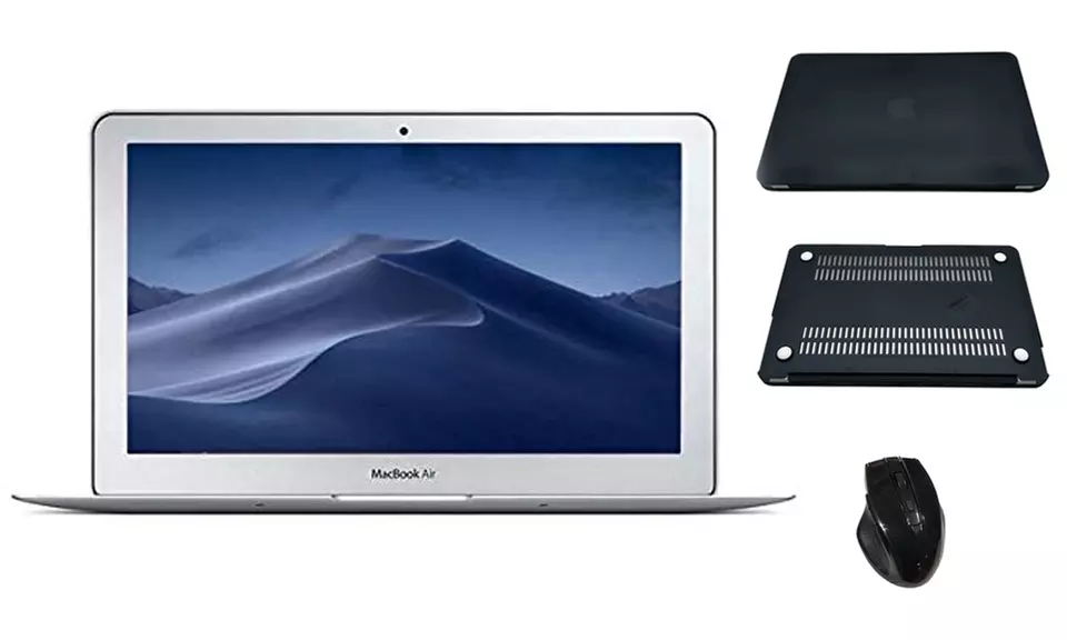 Apple MacBook Air 11.6" with Charger, Case, and Wireless Mouse (Refurbished A-Grade) - Second Medium