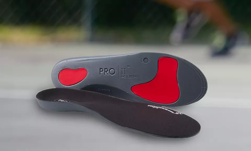 One, Two or Four Pairs of Pro 11 Wellbeing Pro Series Orthotic Insoles - Primary Image