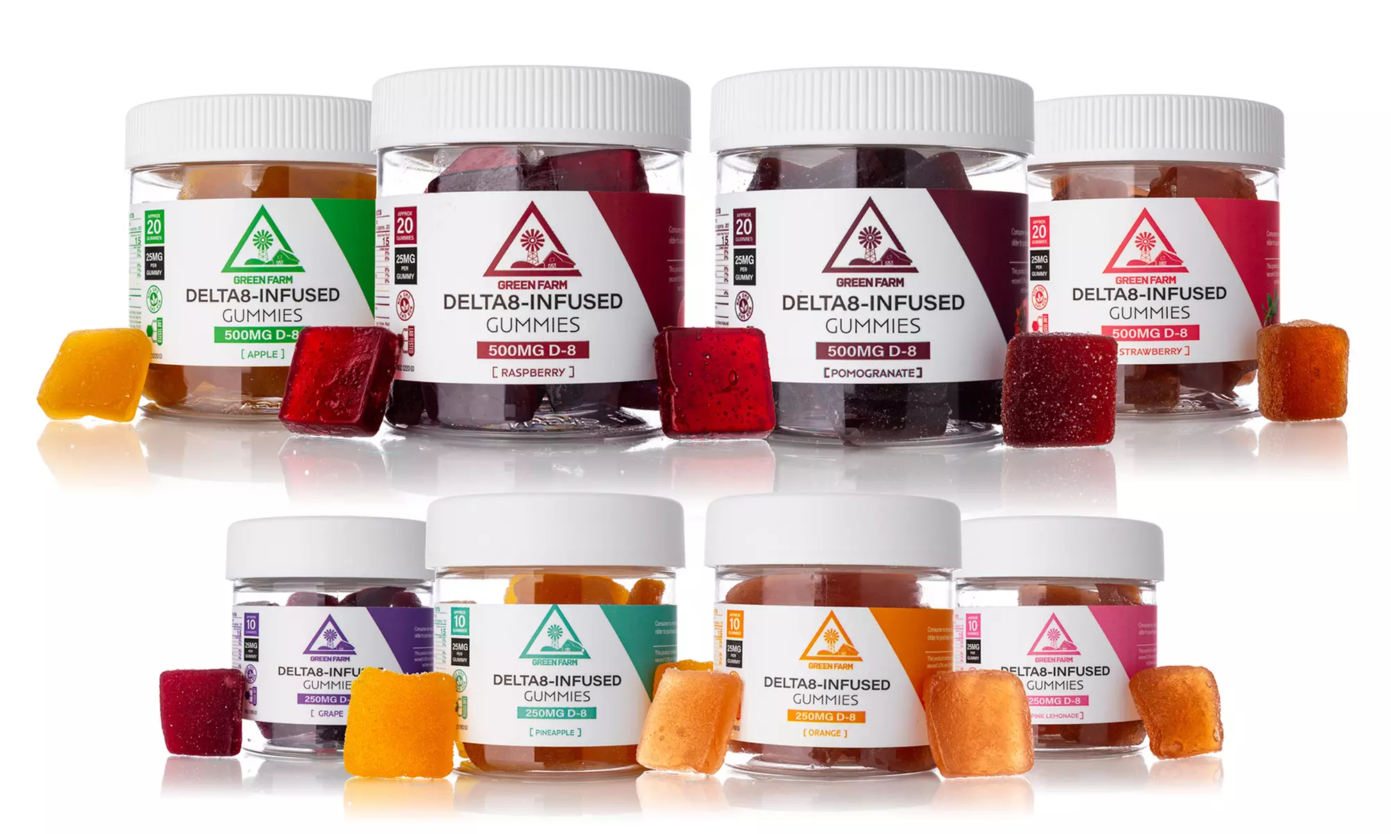 Delta-8 Infused Gummies from Green Farm - Voucher to Redeem - Primary Image