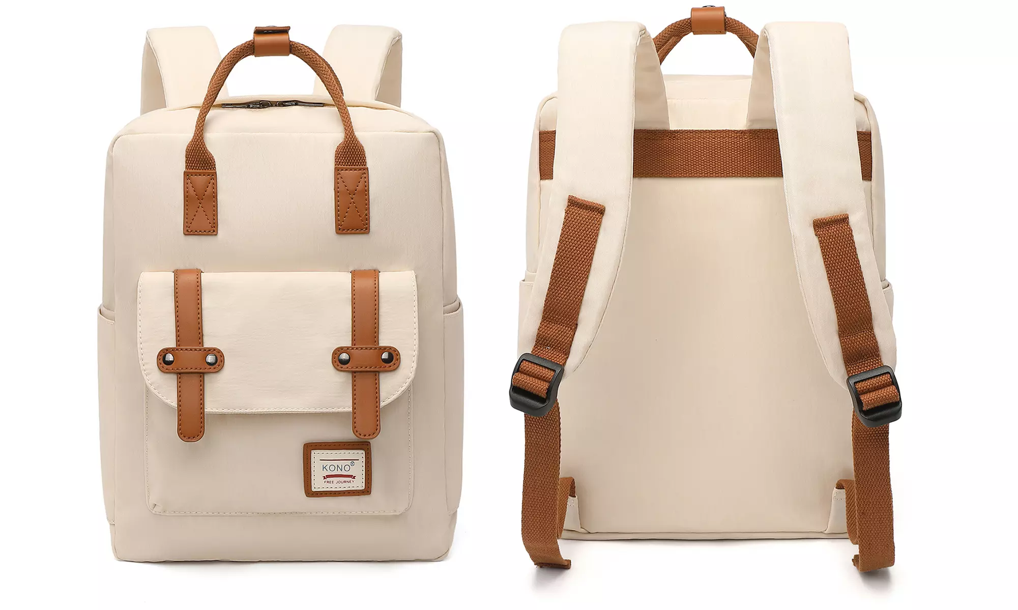 Mochila de viaje hecha de tejido impermeable espaciosa y versátil