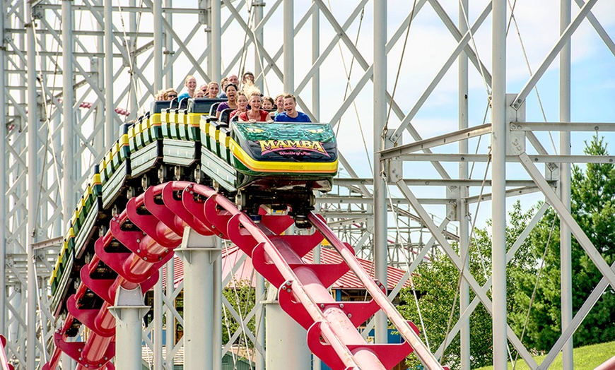 Theme Park Entry with Parking - Worlds of Fun | Groupon