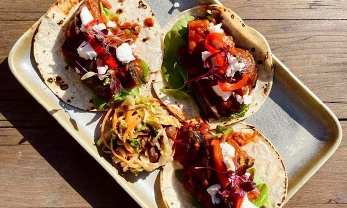 Mexican Feast with Tacos, Nachos, Quesadillas & Cocktails