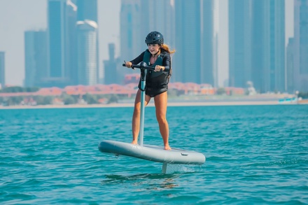 30 Minute Efoil Board with an Instructor on The Palm Jumeirah