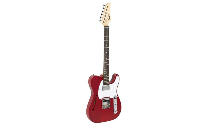 Image 18: Glarry GTL Semi-Hollow Electric Guitar