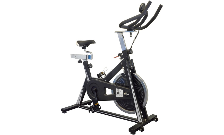 Image 9: Pro-Fit Flywheel Spin Bike 