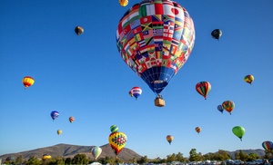 Serene Sunrise Hot Air Balloon Ride with Wine Tasting and Souvenirs!