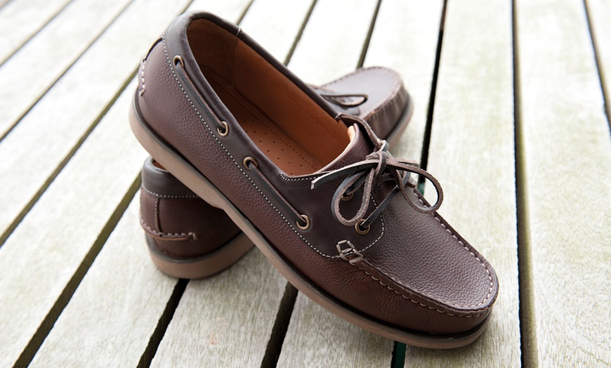 Image 6: Men's Handmade Leather Shoes