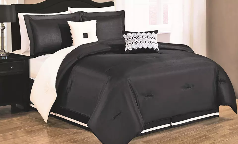 6-Piece Reversible Comforter Set in Queen or King from $59.99–$64.99. Free Returns. - Primary Image