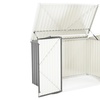 Image 2: Heavy Duty Steel Bicycle Storage Shed