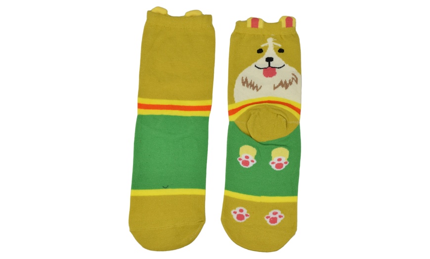 Image 3: Women's Funny Dog-Themed Socks