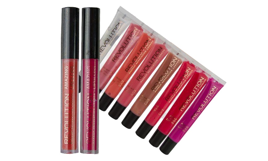 Image 1: Makeup Revolution 10 Lip Gloss