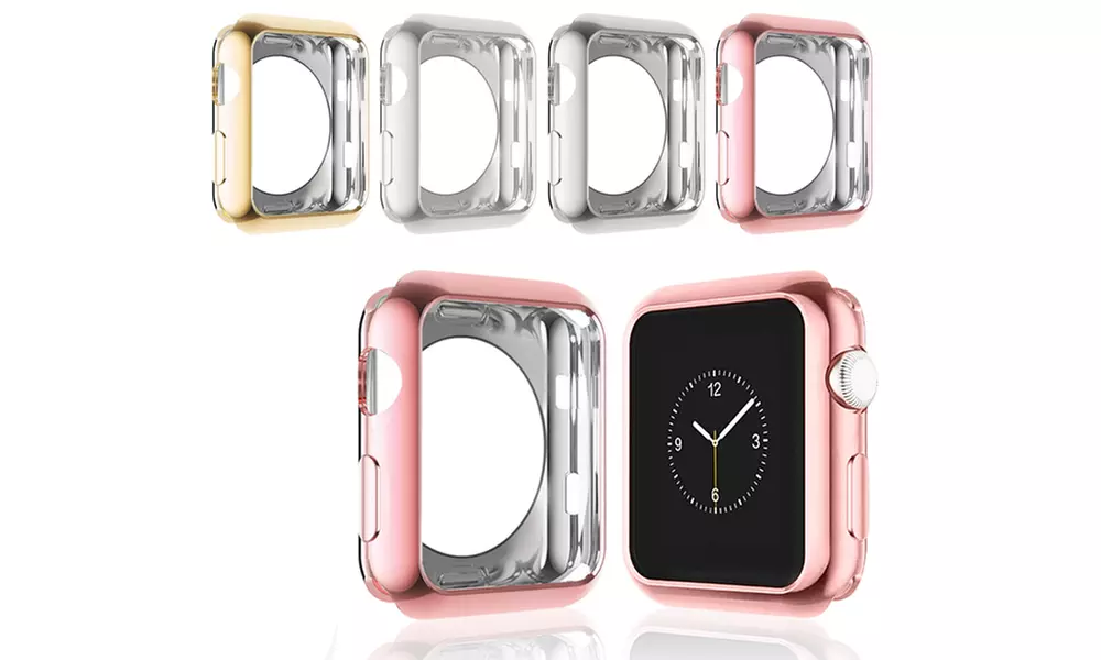 1 ou 2 coques de protection pour Apple Watch en alliage d'aluminium - Primary Image