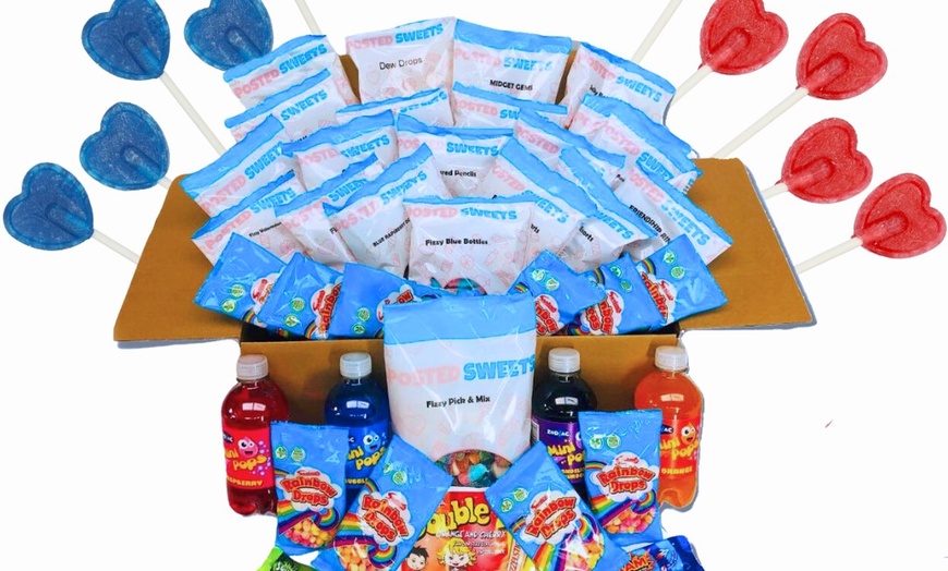 Image 1: Sweet Hamper, Sweet Snack Box or 7KG Monster Sweet Bucket / Pouch