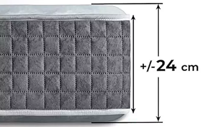 Dubbelzijdig traagschuimmatras 'Aero'