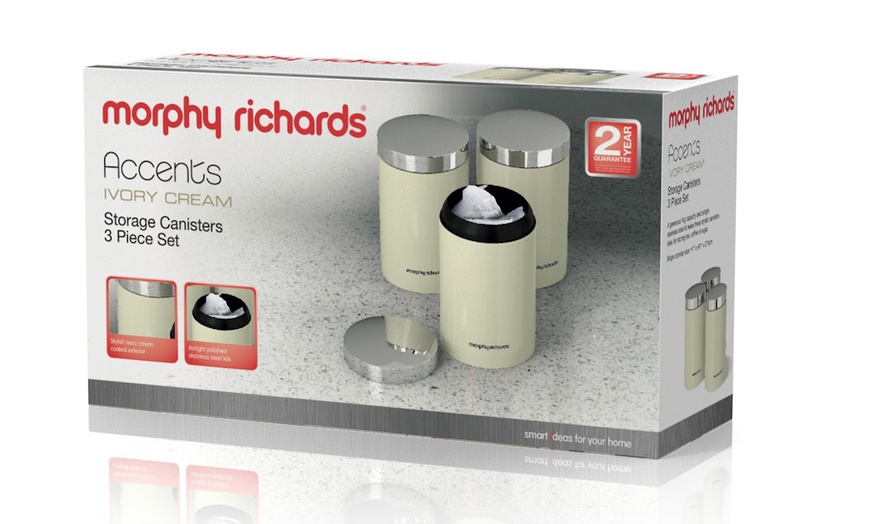 Image 13: Morphy Richards Set of Canisters